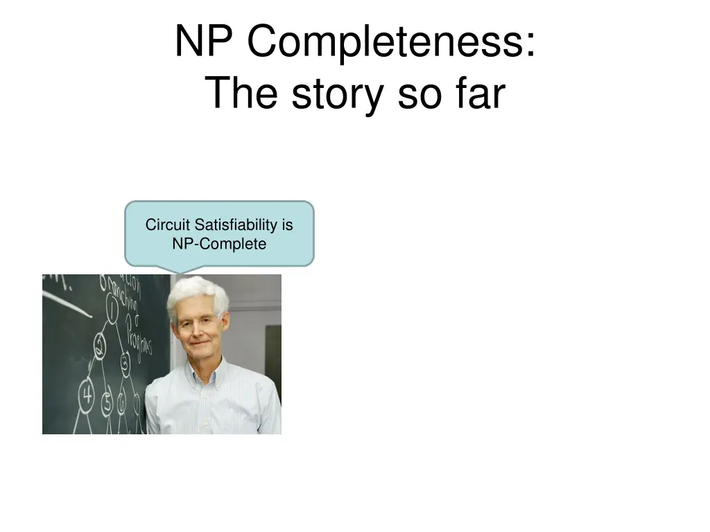 np completeness the story so far