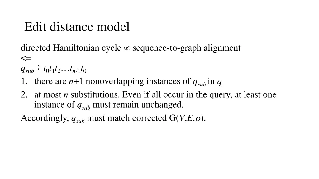 edit distance model 3