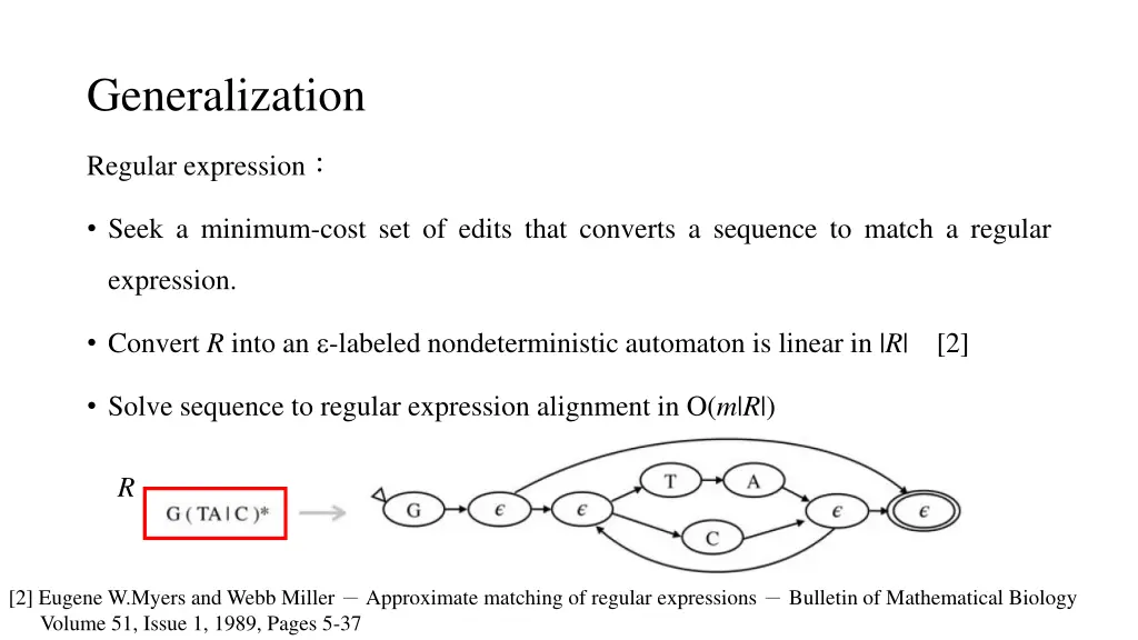 generalization