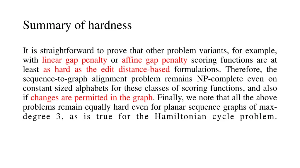 summary of hardness