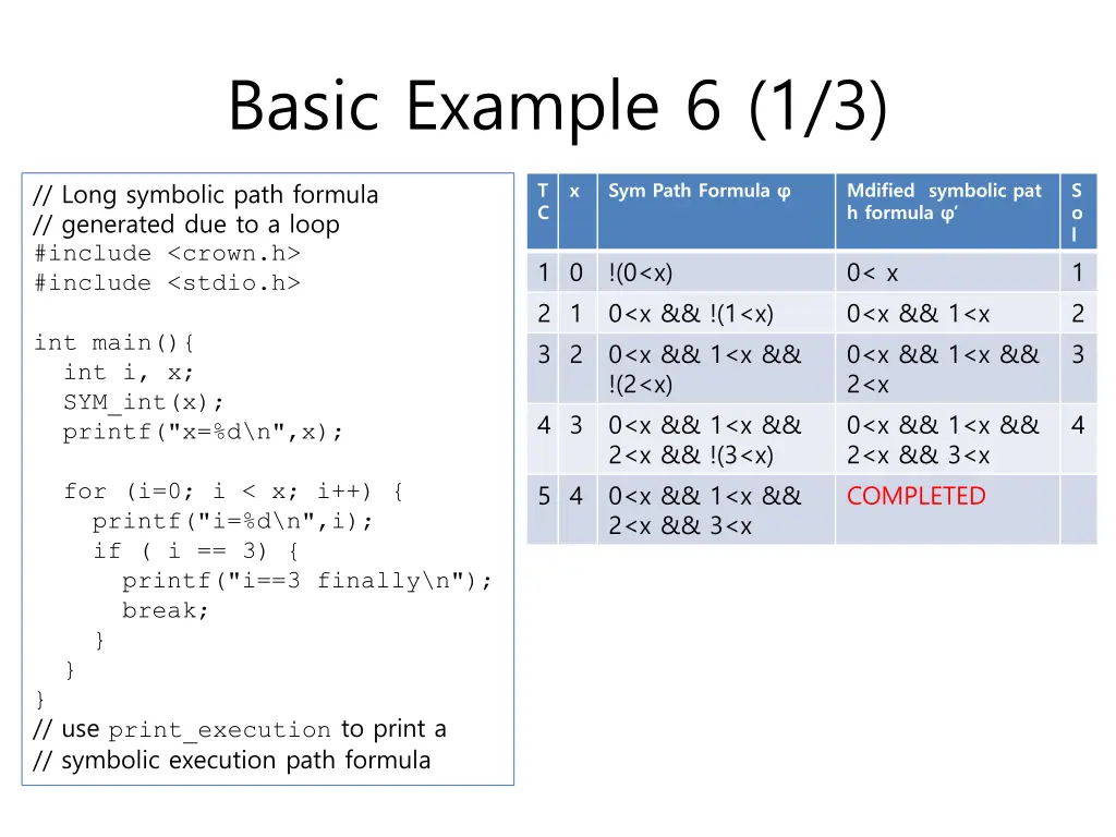 basic example 6 1 3