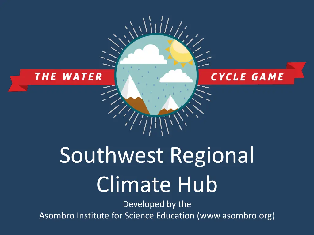 southwest regional climate hub developed