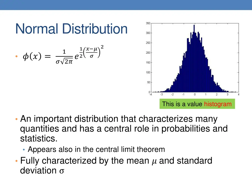 normal distribution