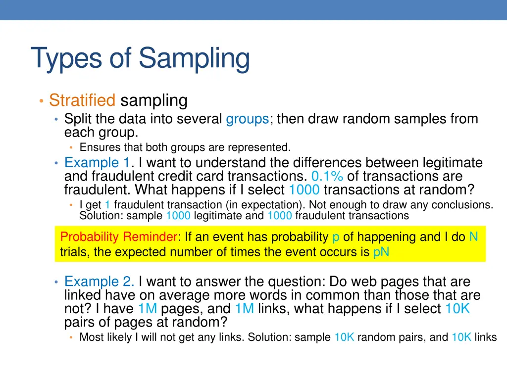 types of sampling 1