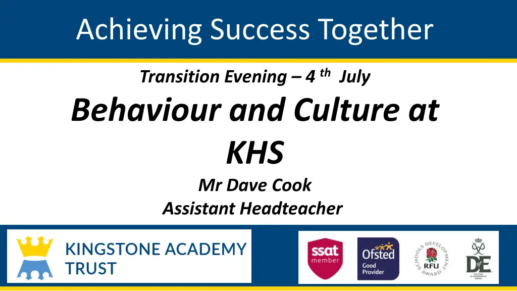 achieving success together