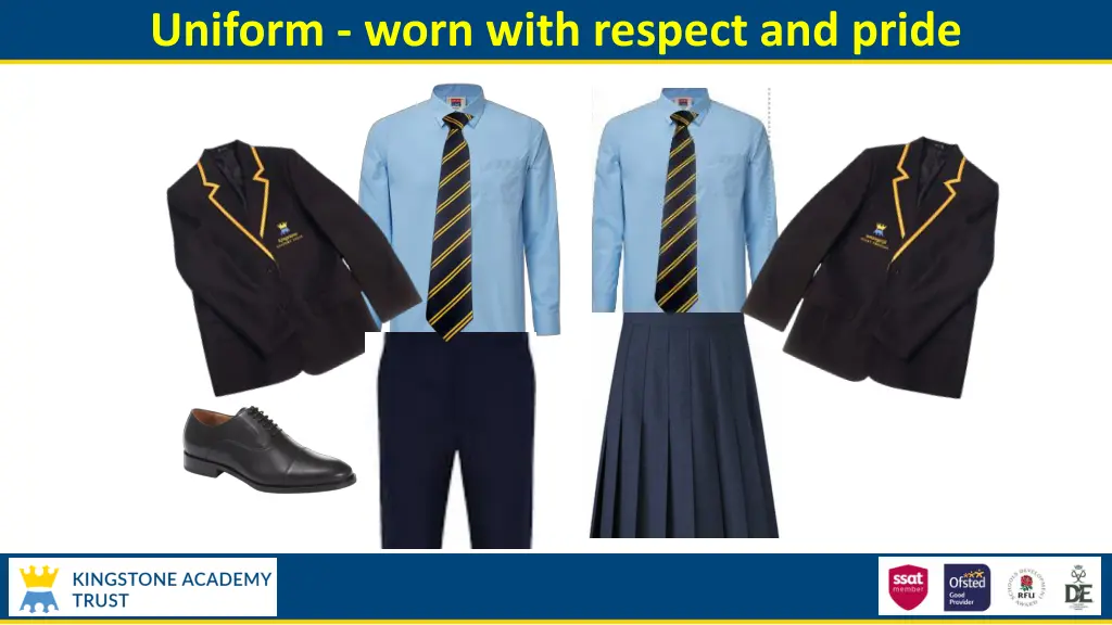 uniform worn with respect and pride