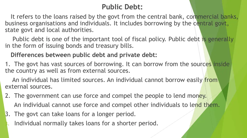 public debt