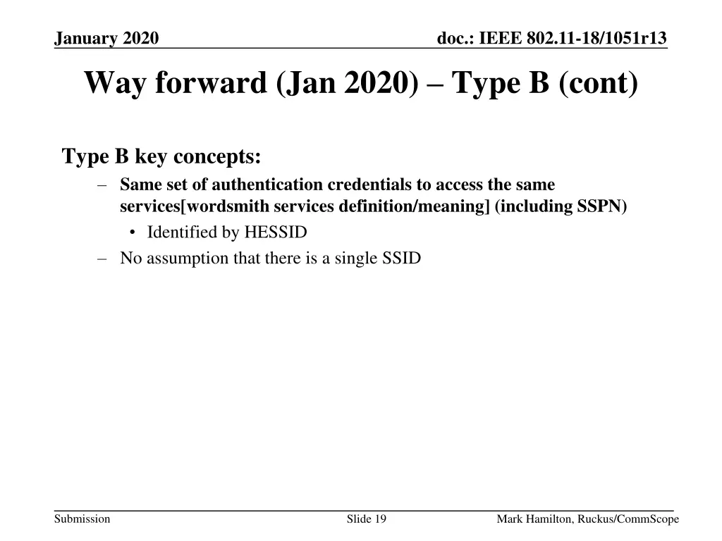 january 2020 way forward jan 2020 type b cont