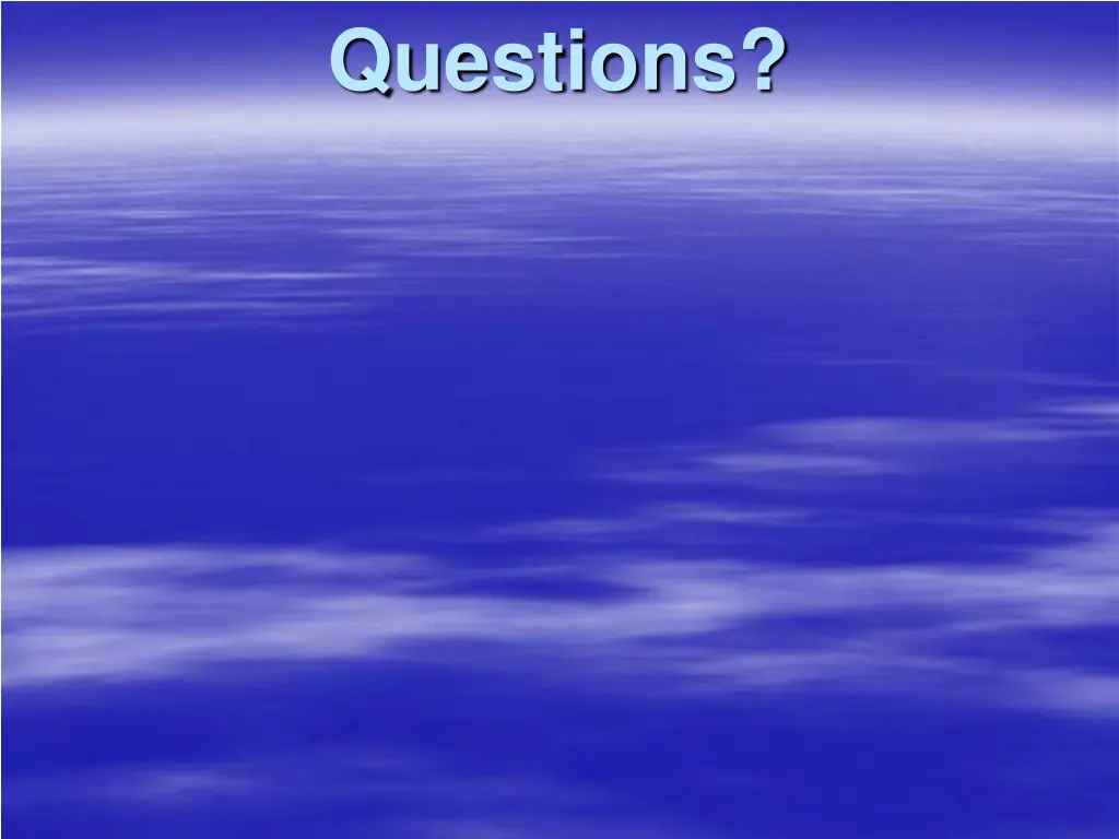 questions