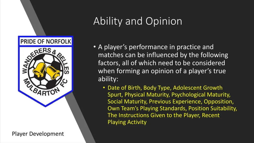 ability and opinion