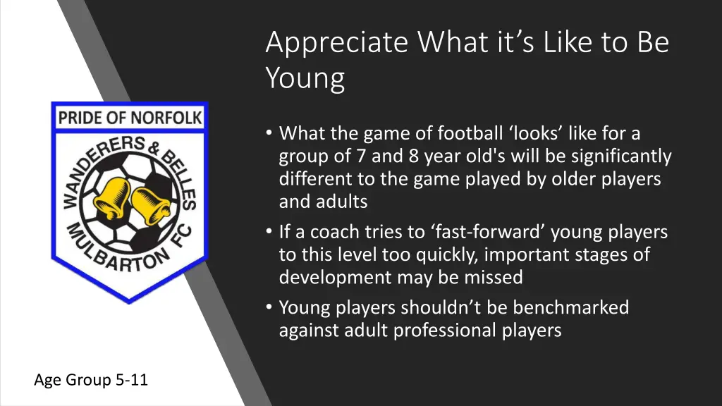 appreciate what it s like to be young
