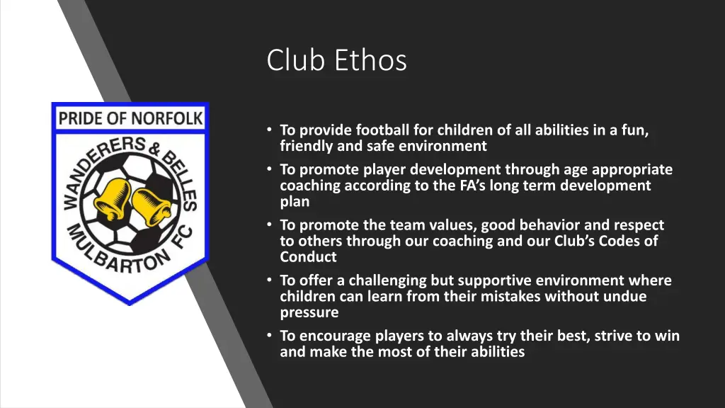 club ethos
