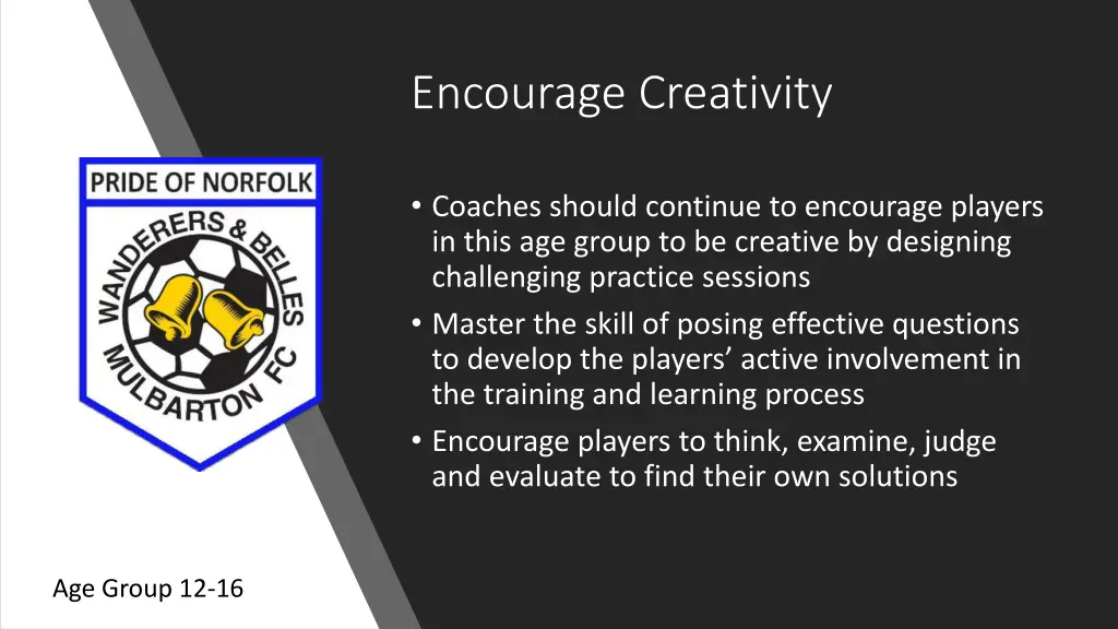 encourage creativity