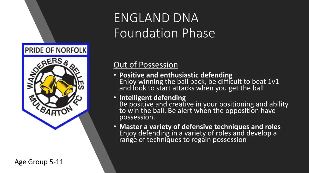 england dna foundation phase 1