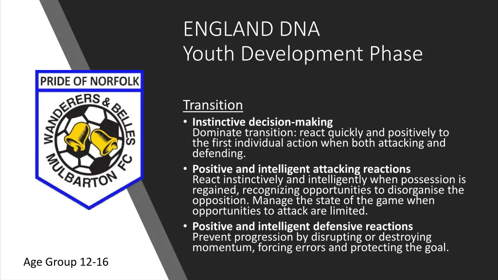 england dna youth development phase 2