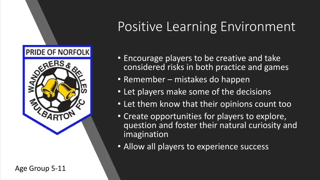 positive learning environment