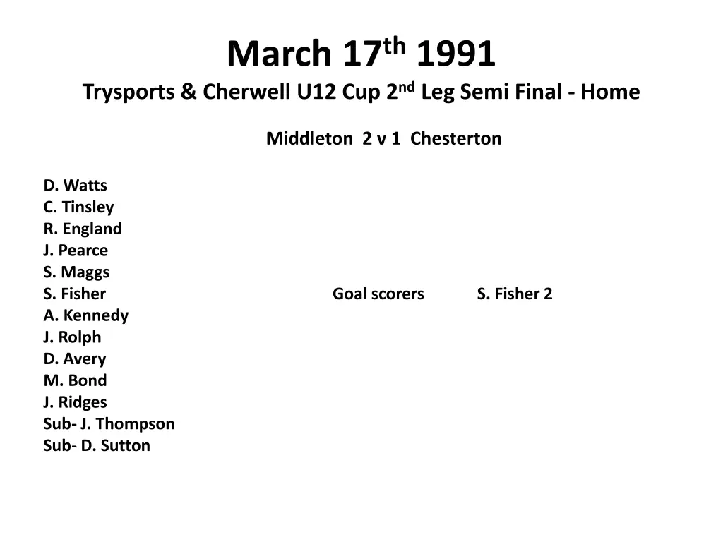 march 17 th 1991