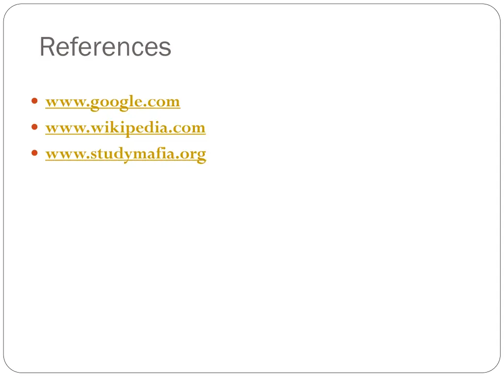 references