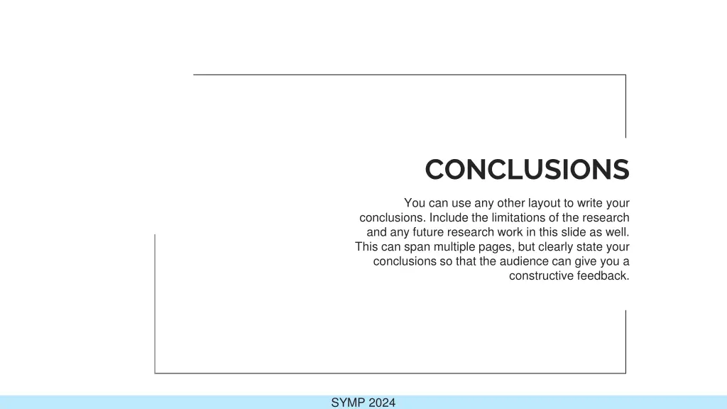 conclusions 1