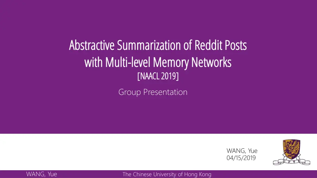 abstractive summarization of abstractive