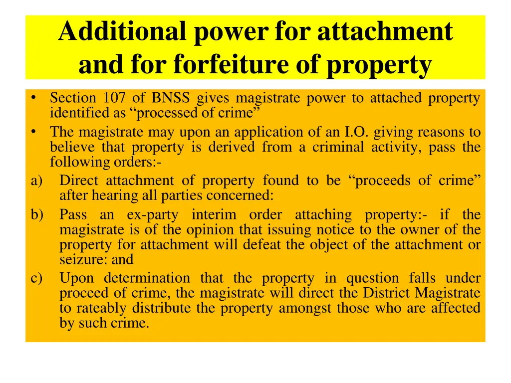 additional power for attachment