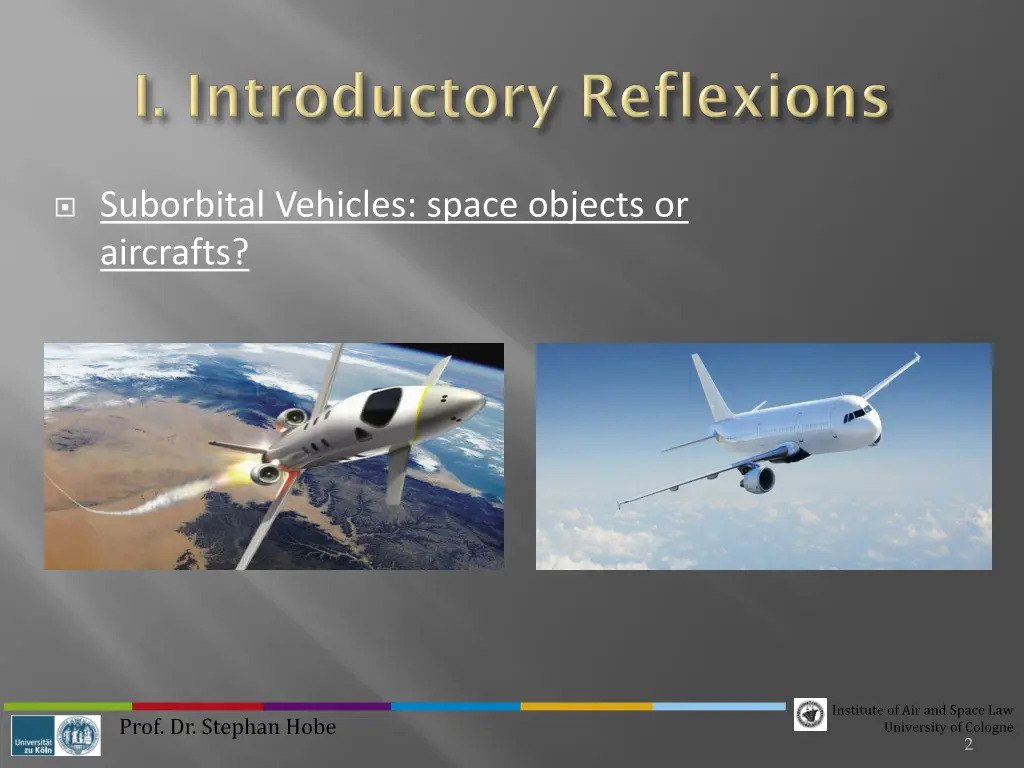suborbital vehicles space objects or aircrafts