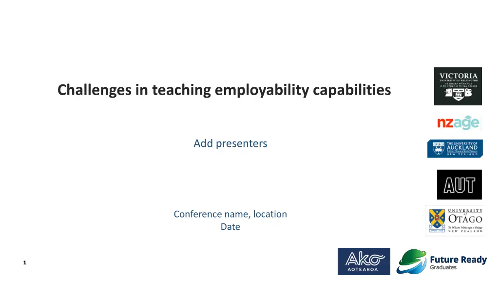 challenges in teaching employability capabilities