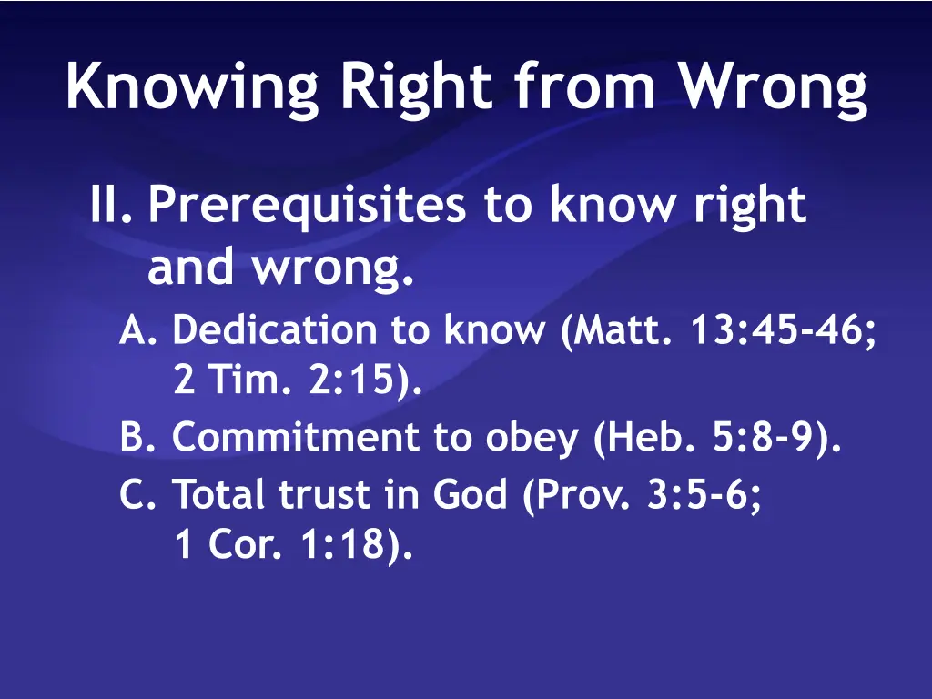 knowing right from wrong 1