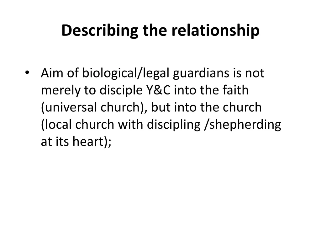 describing the relationship 5
