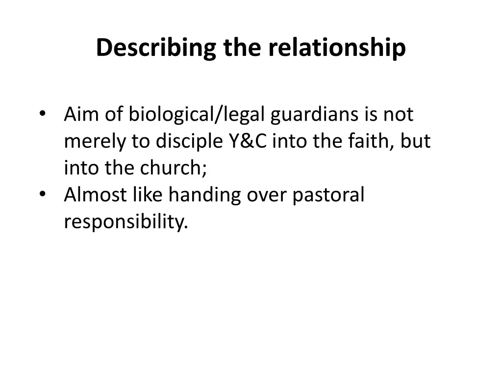 describing the relationship 6