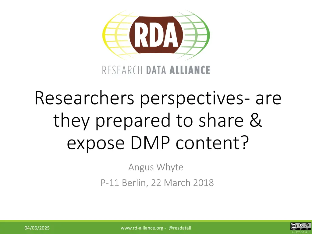 researchers perspectives are they prepared