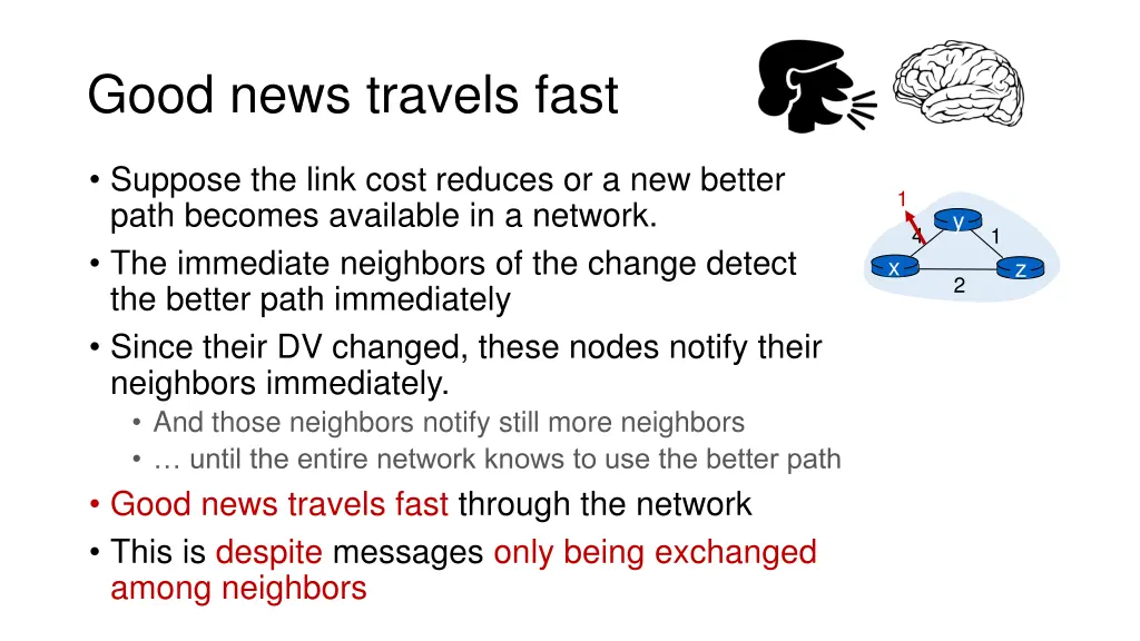 good news travels fast