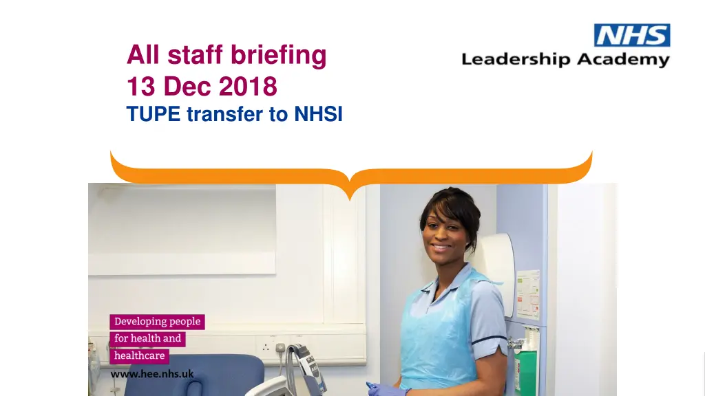 all staff briefing 13 dec 2018 tupe transfer