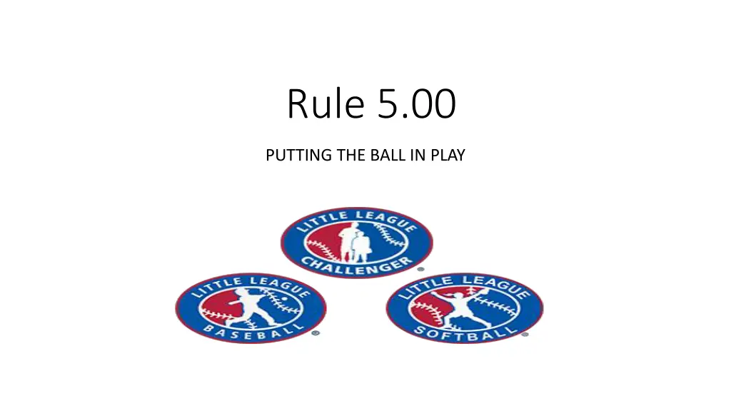 rule 5 00