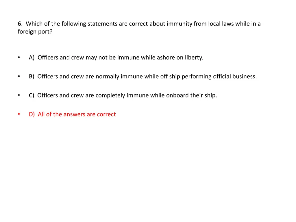 6 which of the following statements are correct