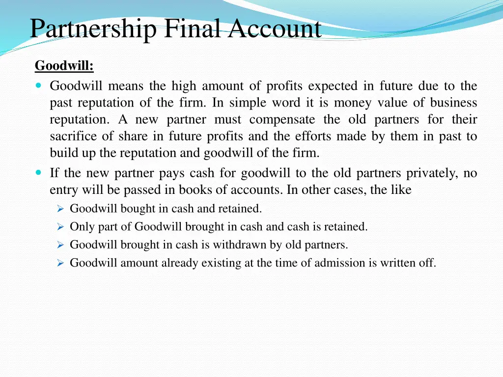 partnership final account 4