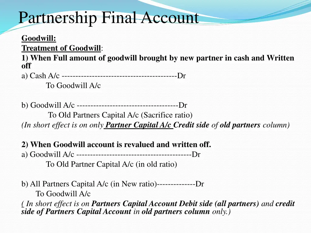 partnership final account 5