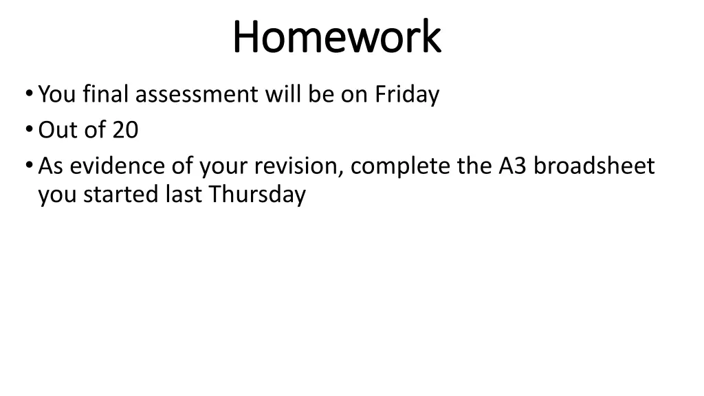 homework homework