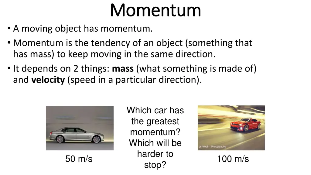 momentum momentum
