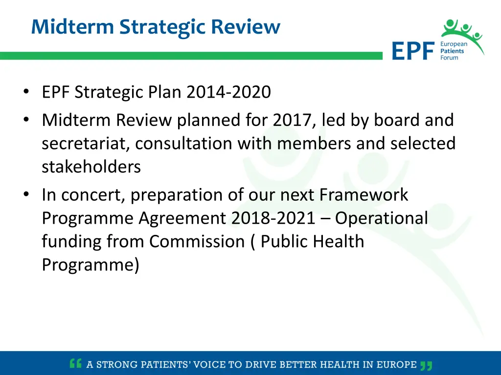 midterm strategic review