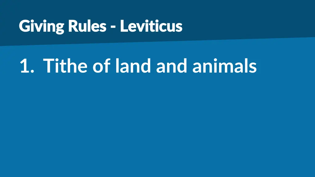 giving rules giving rules leviticus