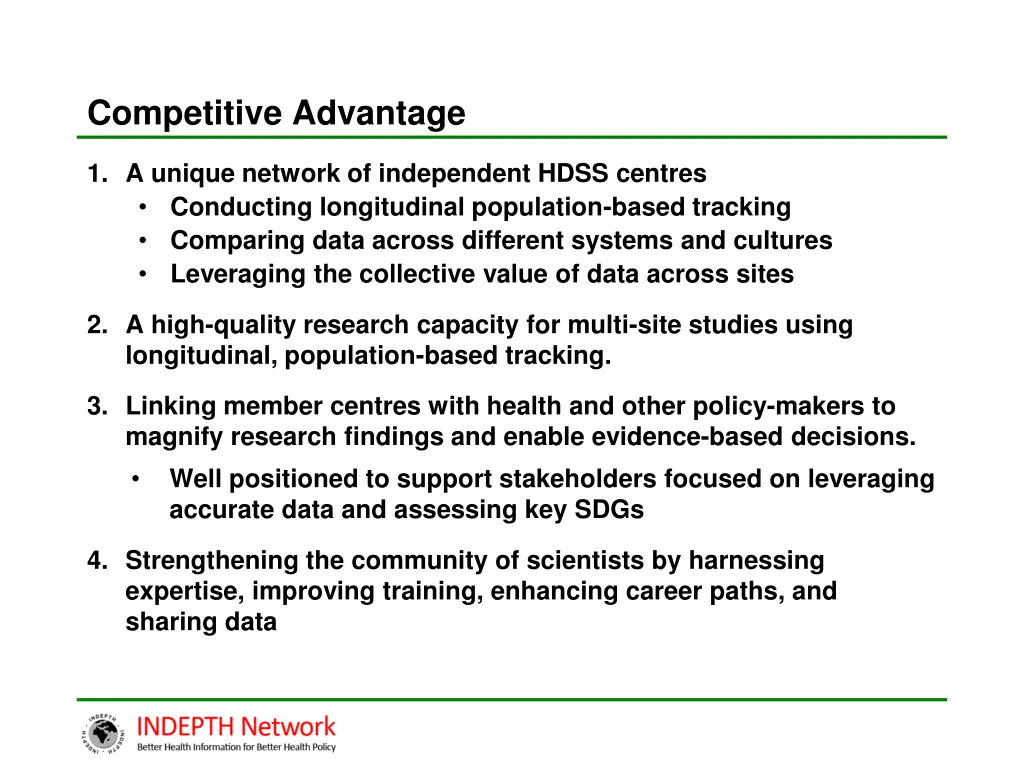 competitive advantage
