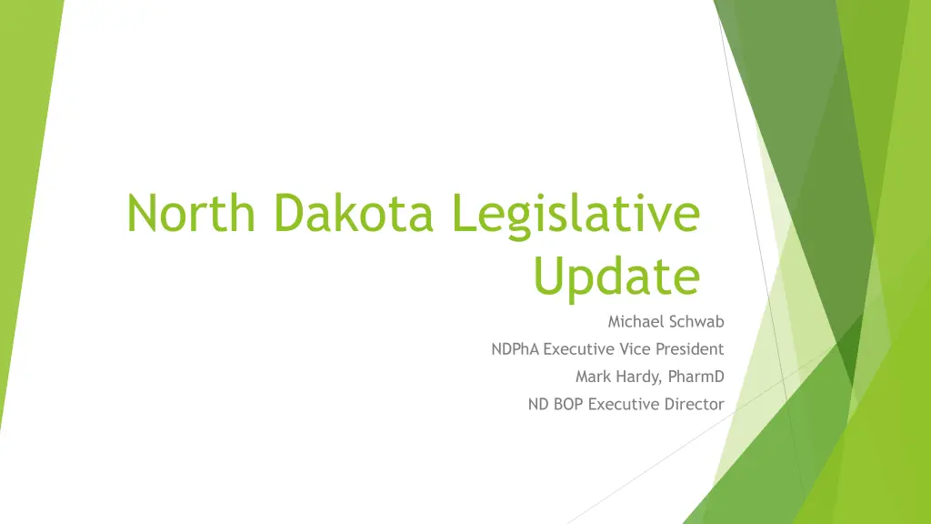 north dakota legislative