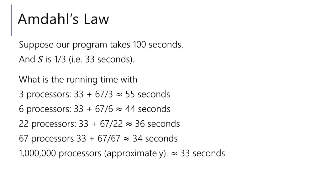 amdahl s law 3