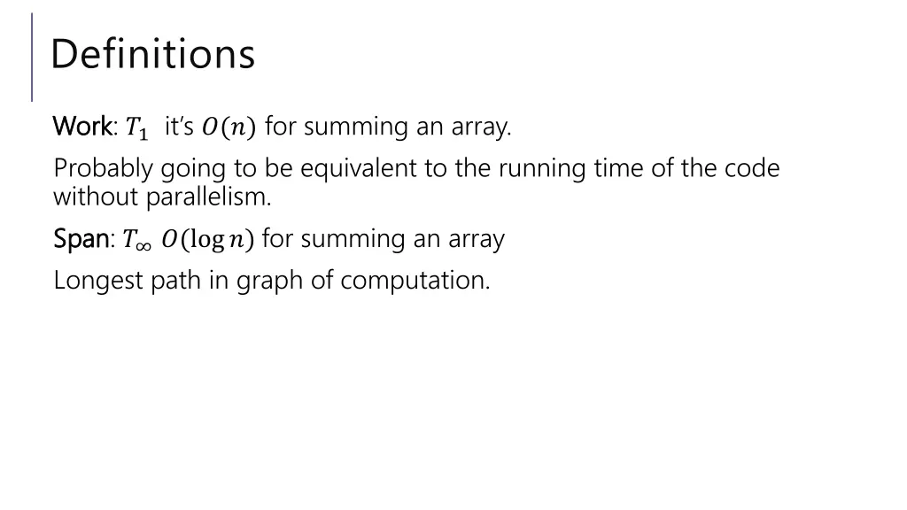 definitions