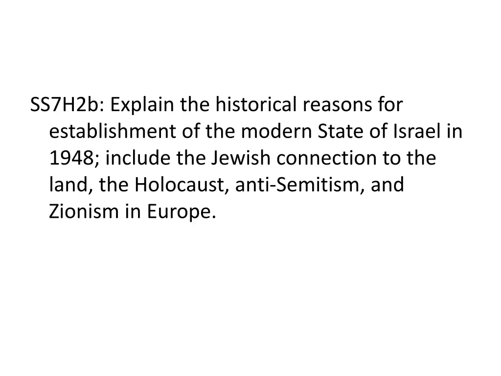 ss7h2b explain the historical reasons