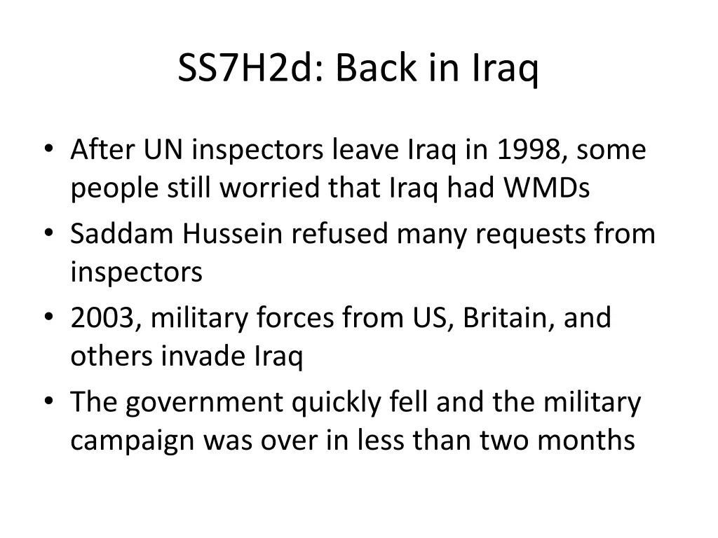 ss7h2d back in iraq