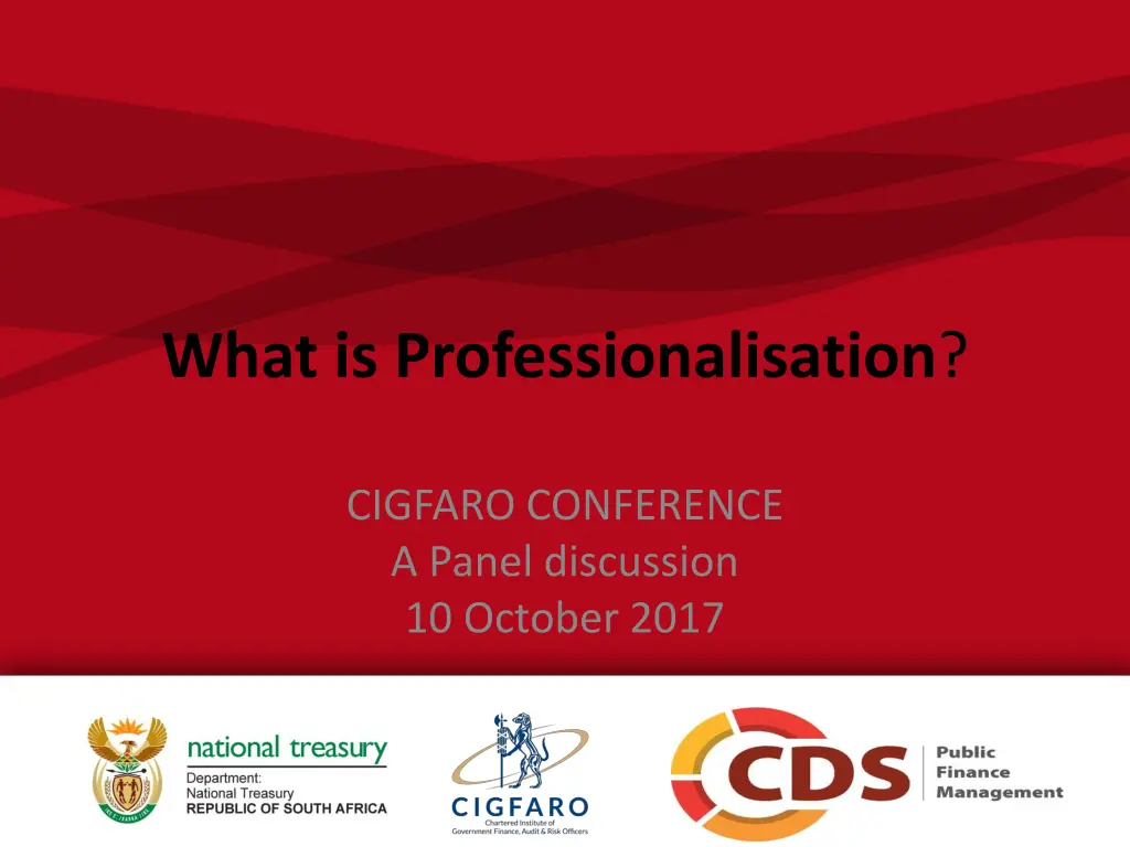 what is professionalisation