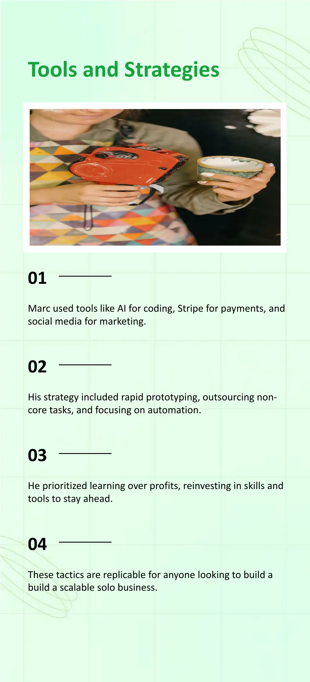 tools and strategies