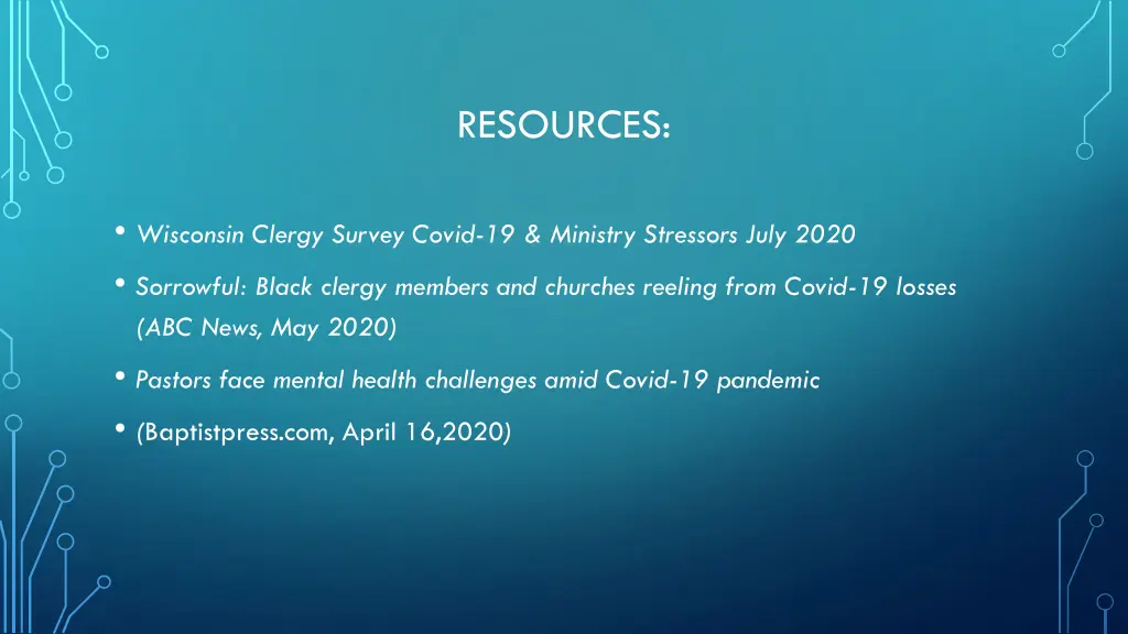 resources